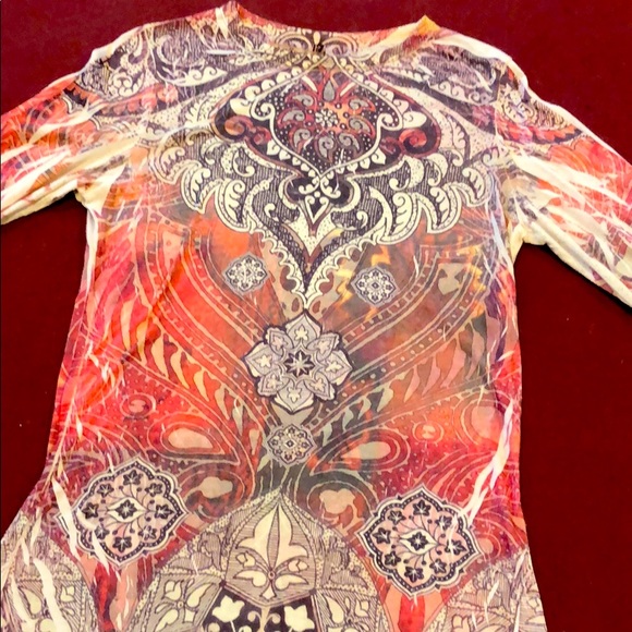 Super fun thin long sleeve T-shirt X large - Picture 1 of 6